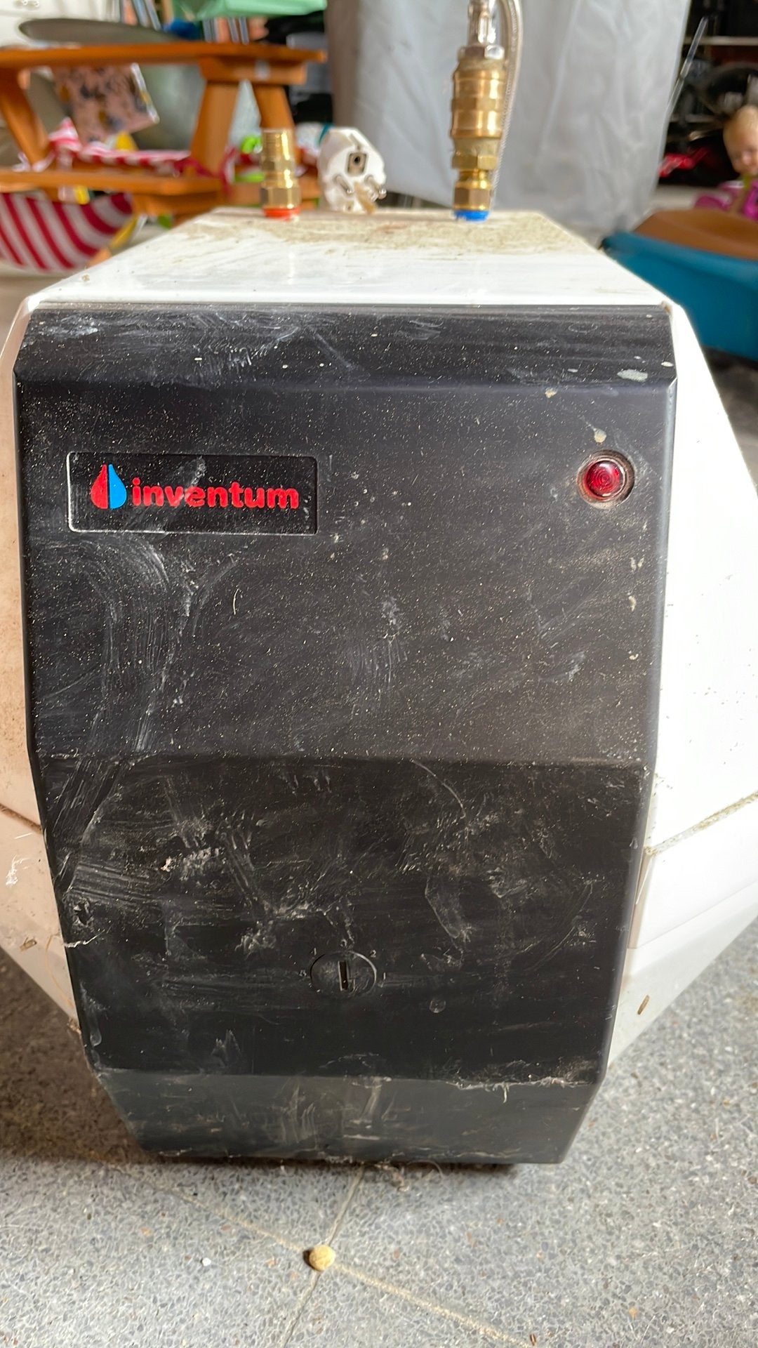 Boiler inventum, Doe-het-zelf en Bouw, Chauffageketels en Boilers, Ophalen, Gebruikt, Boiler, Minder dan 20 liter