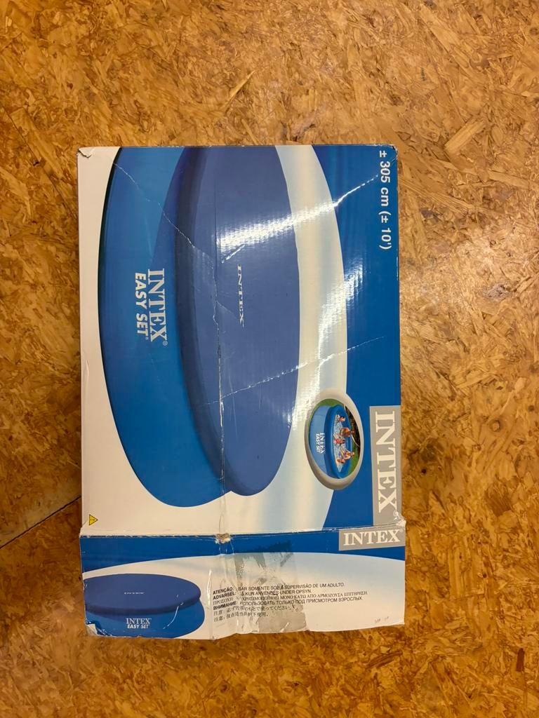 Afdekhoes Intex rond 305 cm. Nooit gebruikt, Ophalen of Verzenden, Zo goed als nieuw, Rond