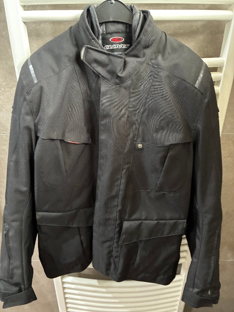 2 motorvesten Clover - S + L, Ophalen, Jas | textiel, Dames, Clover