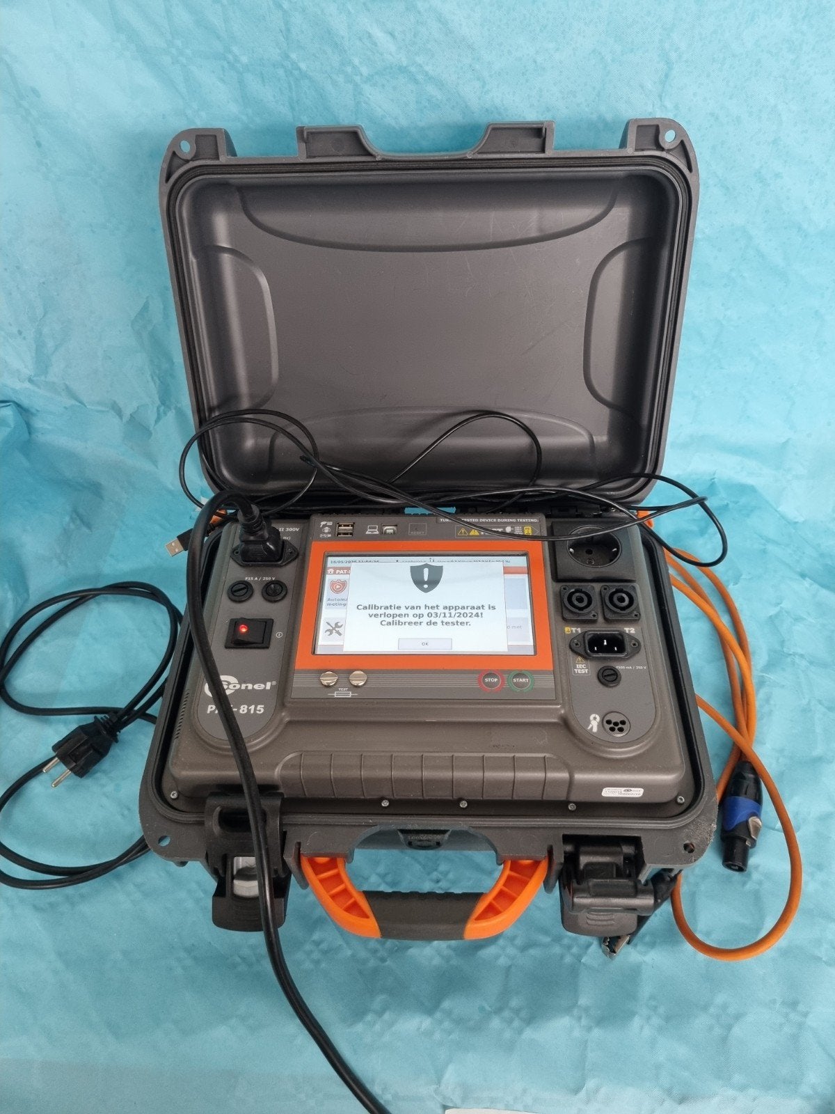 Gonel PAT-815 PAT Tester in koffer, Verzenden