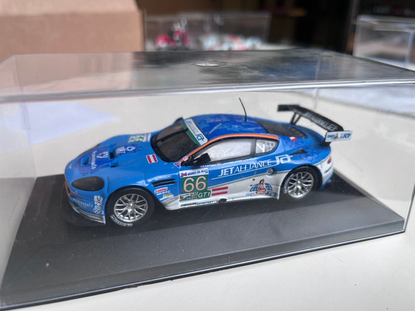 1/43 Aston Martin DBR9. 24H Mans 2009, Enlèvement, Utilisé, Voiture