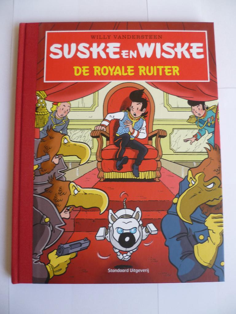 S&W LUXE UITGAVE"DE ROYALE RUITER"+ZEEFDRUK GESIGNEERD 2013, Neuf, Enlèvement ou Envoi, Willy Vandersteen, Une BD