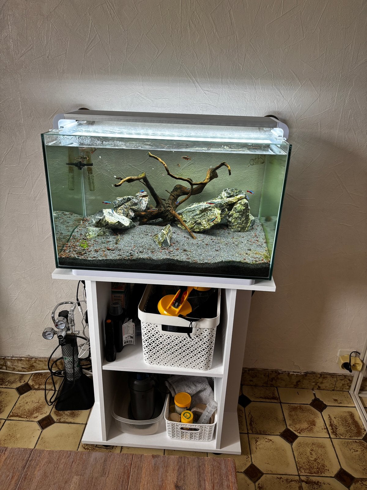 Aquarium Superfish home 85 complet, Enlèvement, Comme neuf, Oase