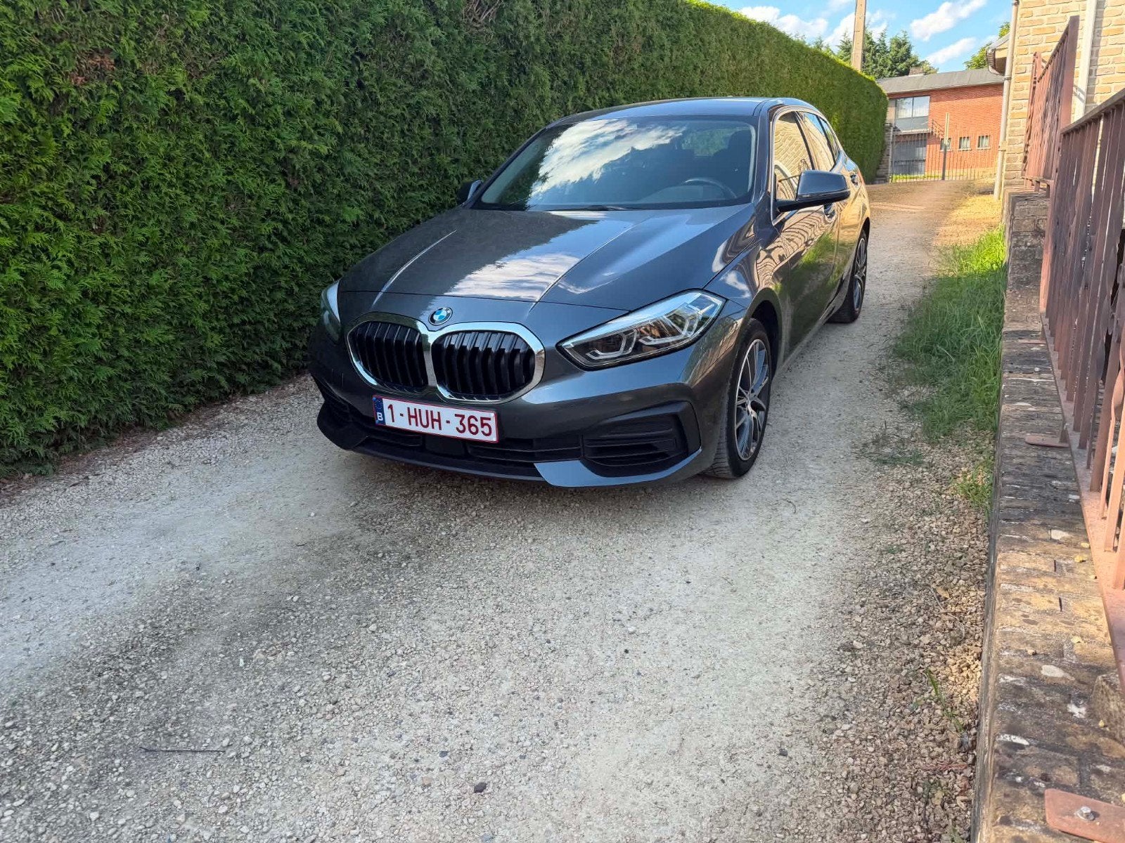 BMW 116i hatchback, Auto's, 4 deurs, Handgeschakeld, Grijs, Particulier