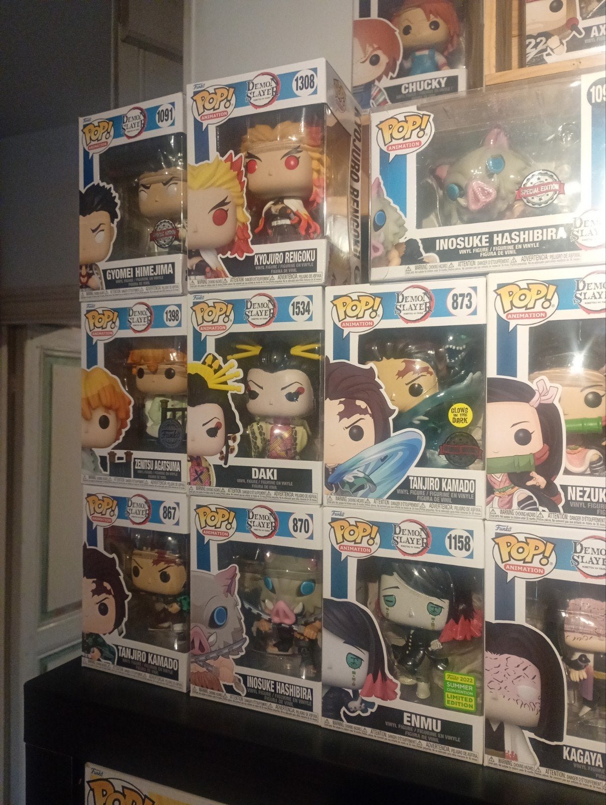 Funko Pop Demon Slayer, Collections, Enlèvement ou Envoi