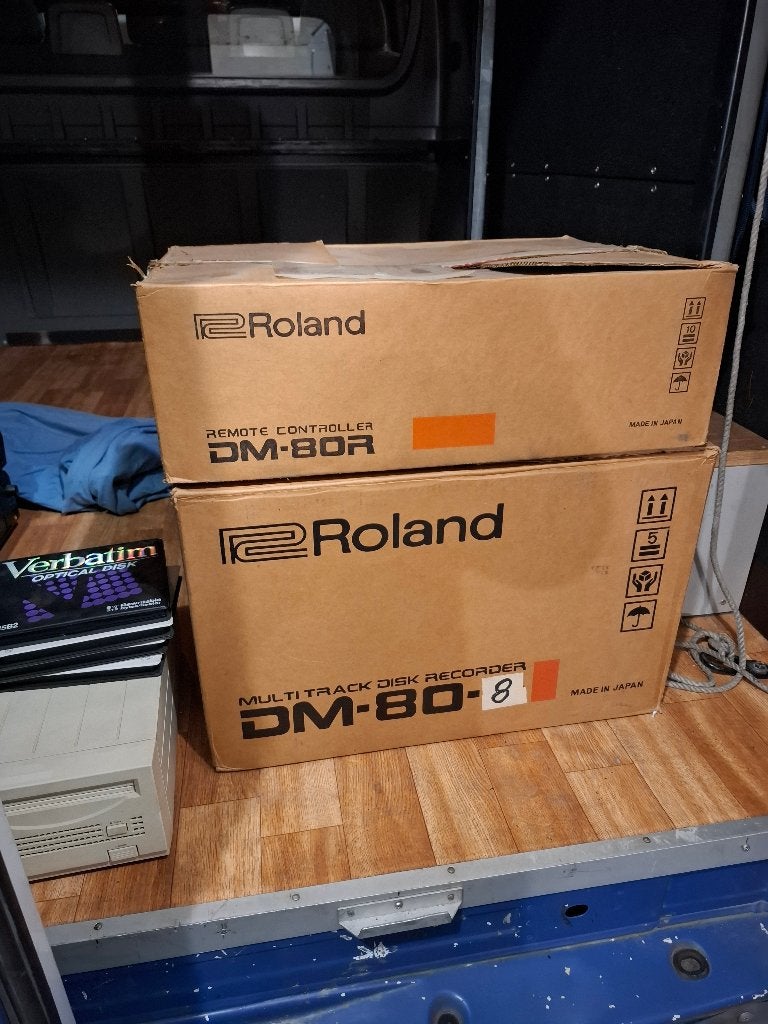 Roland DM-80-8 multi track recorder, Ophalen, Zo goed als nieuw, Audio