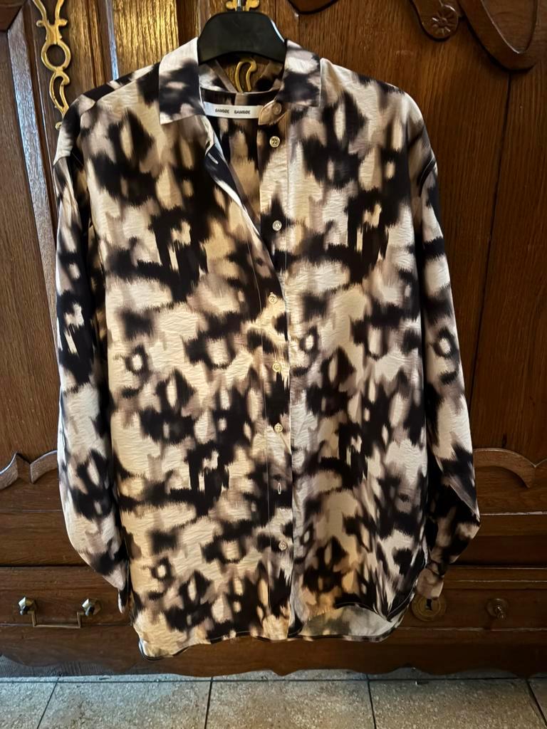 Jolie chemise oversized Samsoe, Maat 38/40 (M), Overige kleuren, Ophalen of Verzenden, Zo goed als nieuw