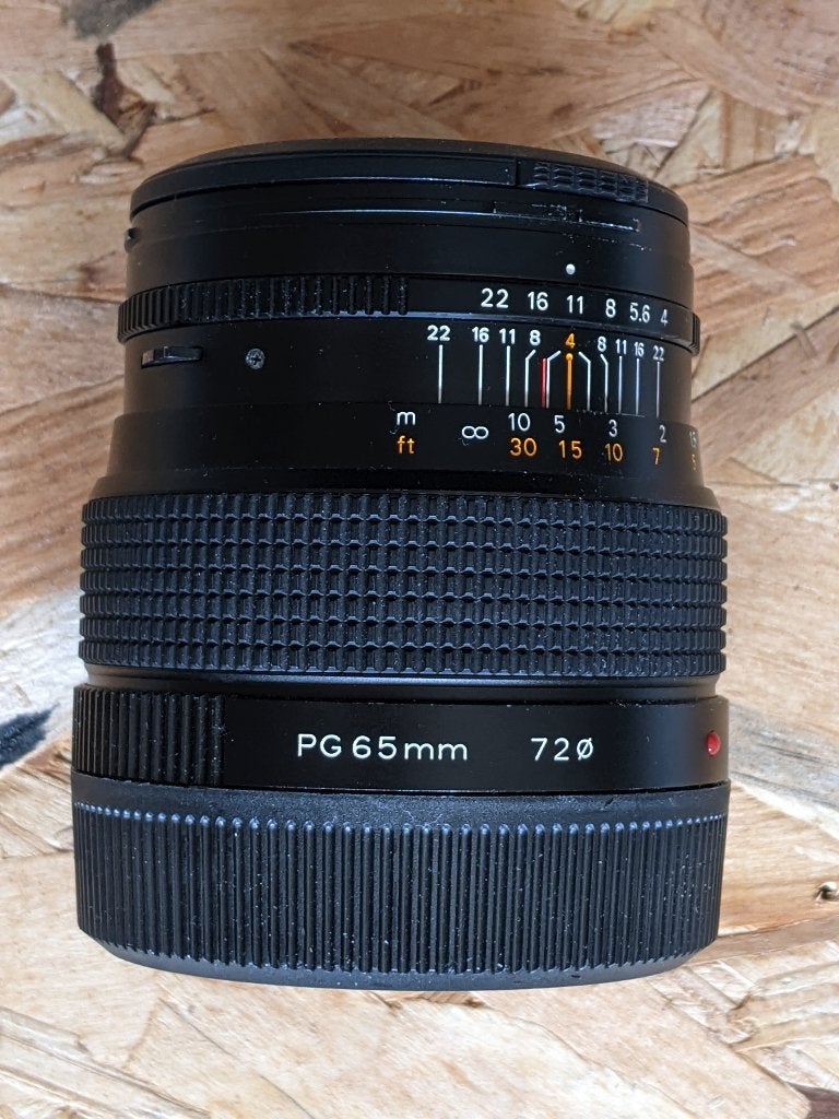 Bronica PG 65mm f4 pour GS-1 (6x7), TV, Hi-fi & Vidéo, Appareils photo analogiques, Enlèvement ou Envoi, Comme neuf, Reflex miroir