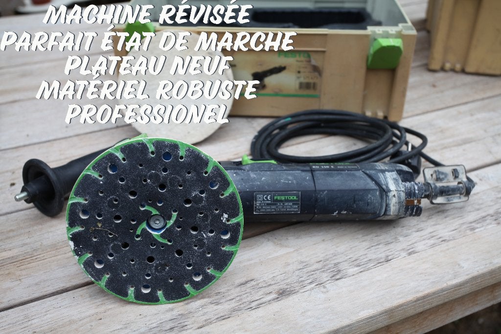 FESTOOL Ponceuse Ø150 mm RO 150 E + Systainer, Bricolage & Construction, Enlèvement, Utilisé, Moins de 600 watts, Ponceuse circulaire