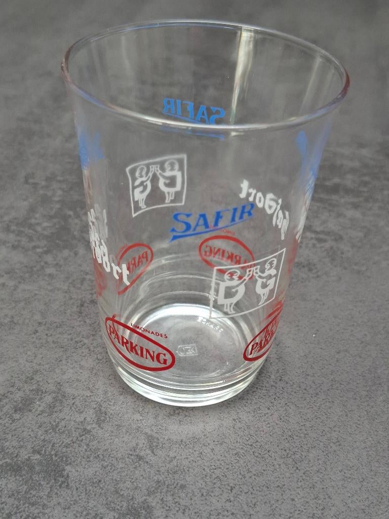 Limonadeglas de Gheest Aalst, Verzamelen, Biermerken, Ophalen, Zo goed als nieuw, Glas of Glazen, Overige merken