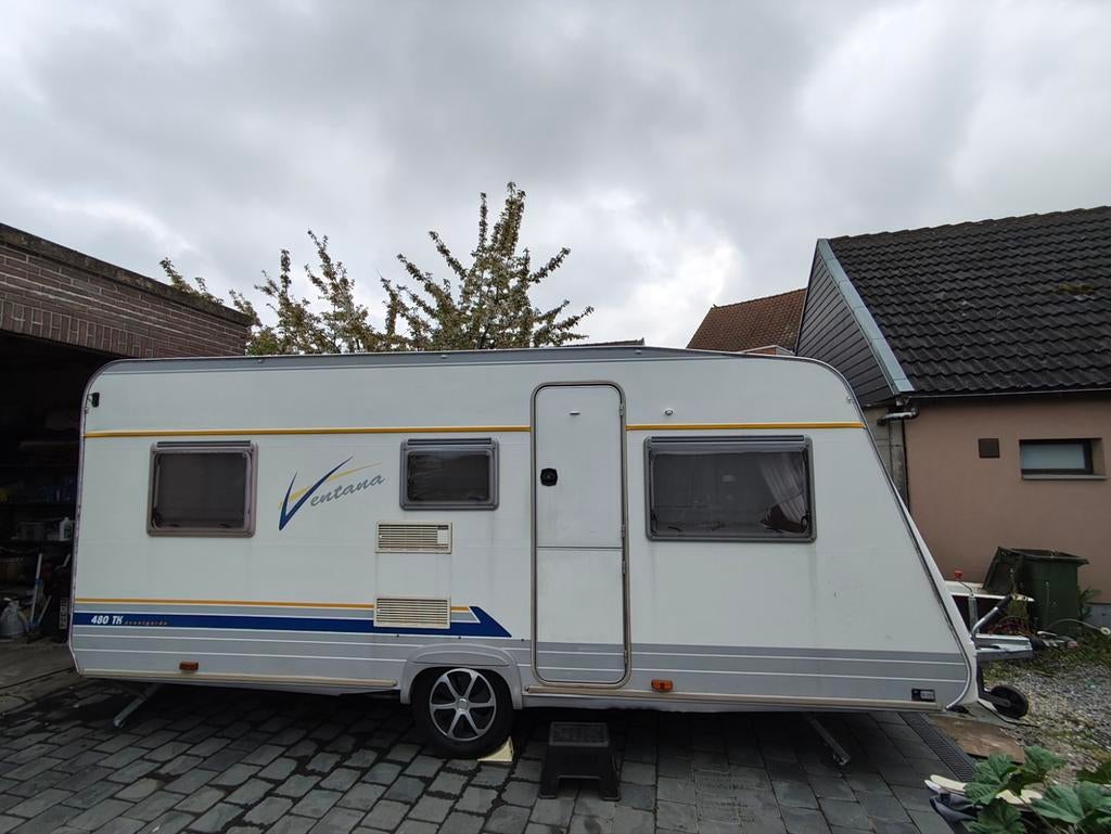 Burstner ventana 480 TK te koop., Caravans en Kamperen, Caravans, Stapelbed, Particulier, Koelkast, Bürstner