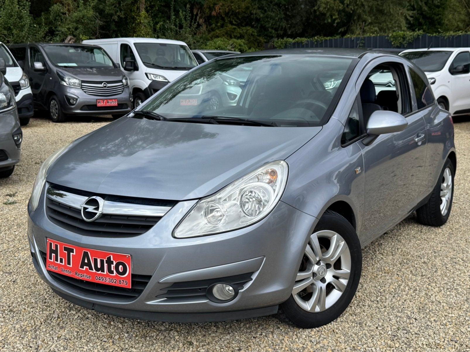 Opel Corsa 1.4i Enjoy/Boite automatique/Etat neuf/Garantie, Argent ou Gris, Achat, Entreprise, Capteur de lumière
