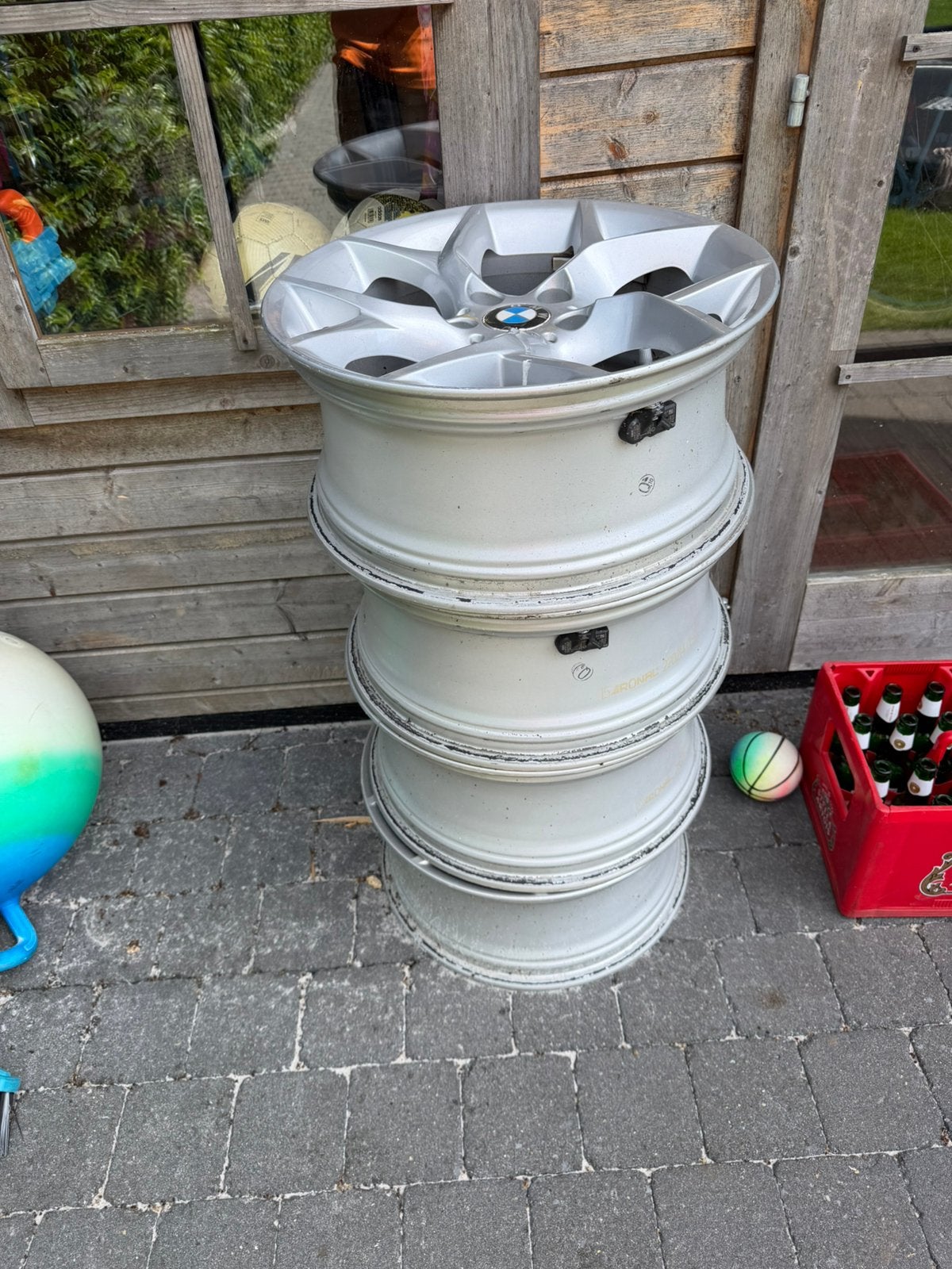 Velgen BMW, Auto-onderdelen, Banden en Velgen, Ophalen, 18 inch, Overige, Gebruikt