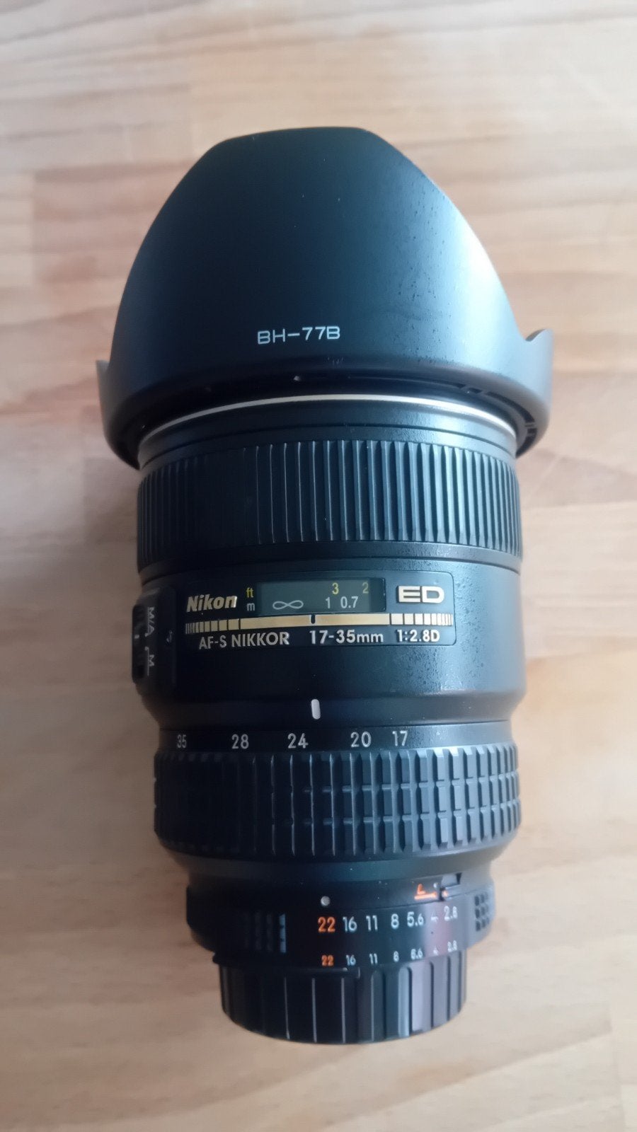 Nikon AF-S 17-35mm f/2.8D ED, Ophalen, Nikon, Groothoeklens