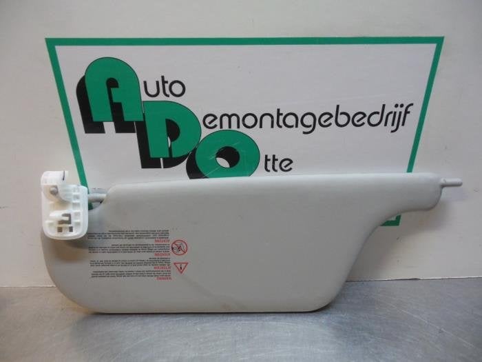Pare-soleil d'un Renault Clio (Clio 3 06-), Renault, -, 3 mois de garantie, Utilisé