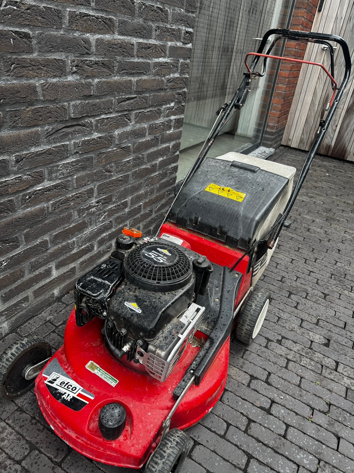 Grasmaaier, Ophalen, Zo goed als nieuw