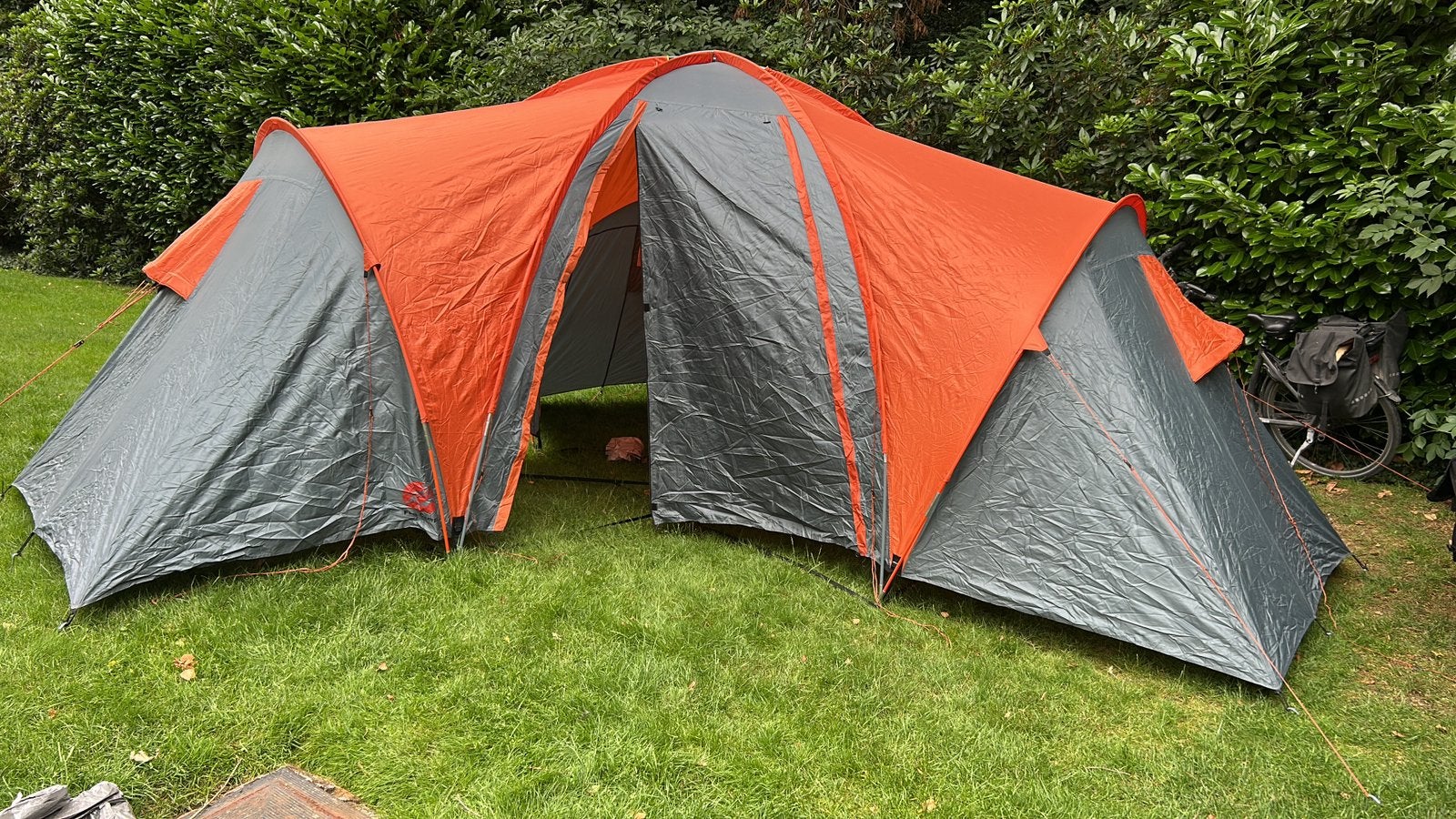 6 persoonstent met accessoires, Caravans en Kamperen, Tenten, Ophalen, Zo goed als nieuw