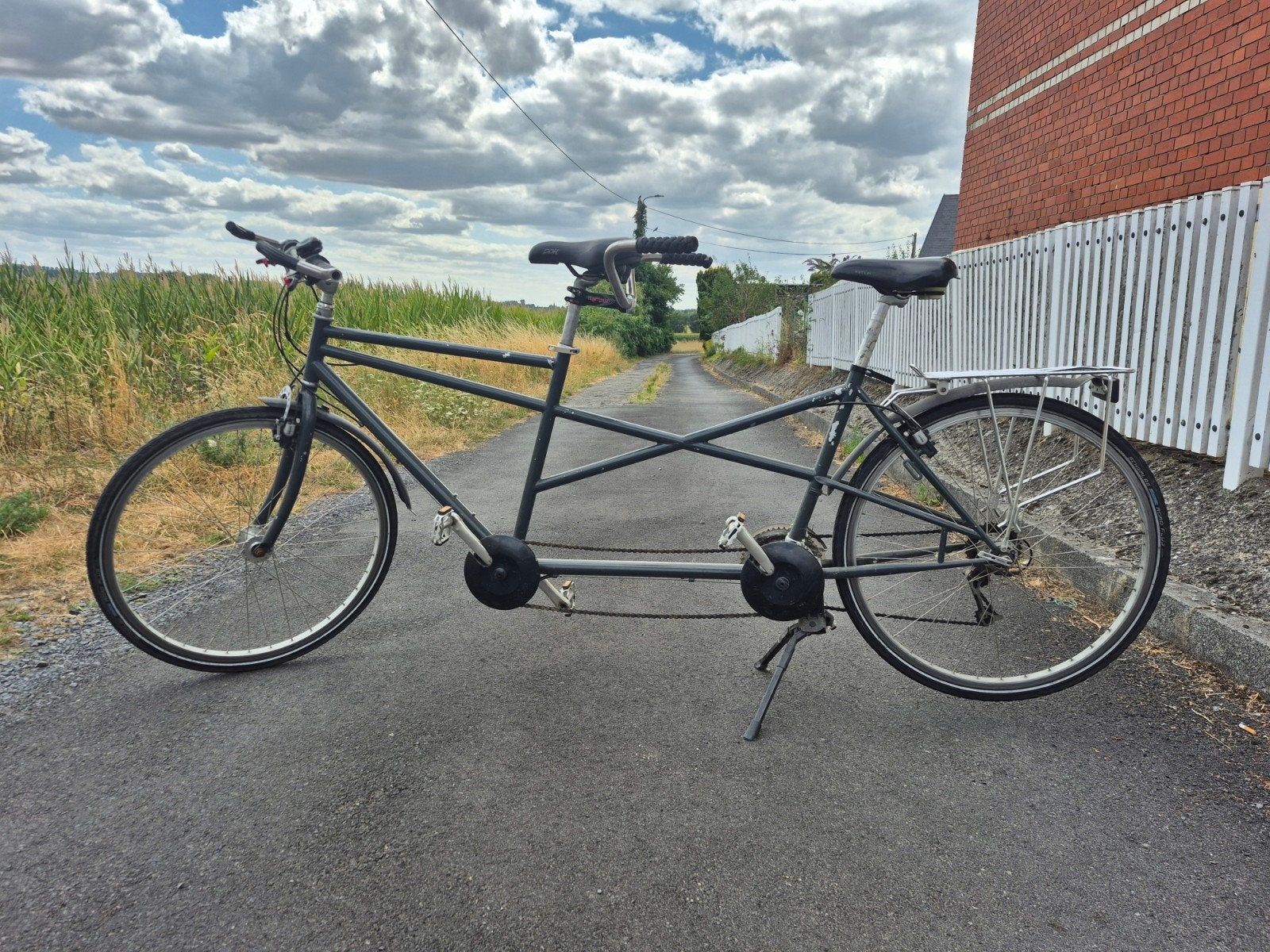 Sparta tandem – te koop, Ophalen