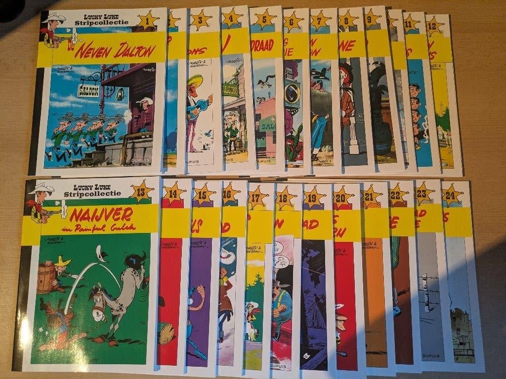 Lukcy Luke Stripcollectie, Livres, Série complète ou Série, Enlèvement, Neuf