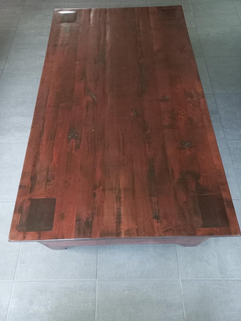 Salontafel met doorsteeklades, 100 à 150 cm, Enlèvement, Utilisé, 50 à 100 cm