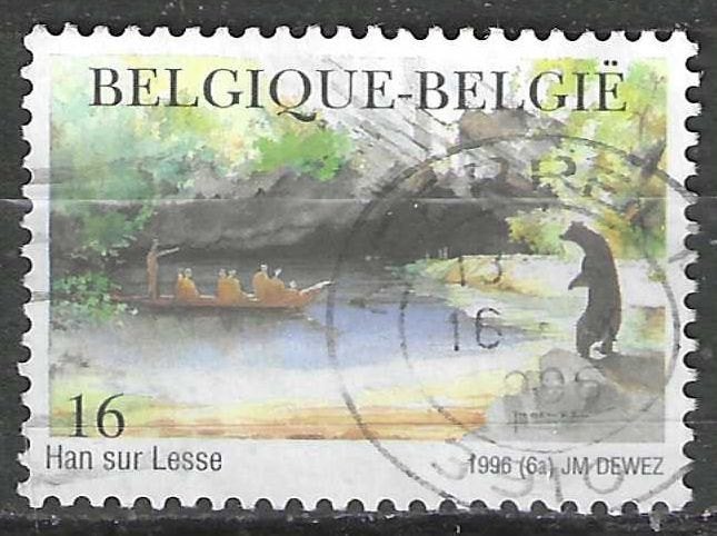 Belgique 1996 - Yvert/OBP 2640 - Les Grottes de Han (ST), Envoi, Affranchi, Oblitéré