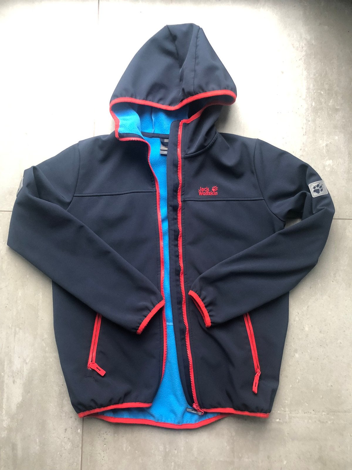 Winddicht / regenjas Jack Wolfskin, Ophalen, Zo goed als nieuw, Jongen of Meisje, Jas