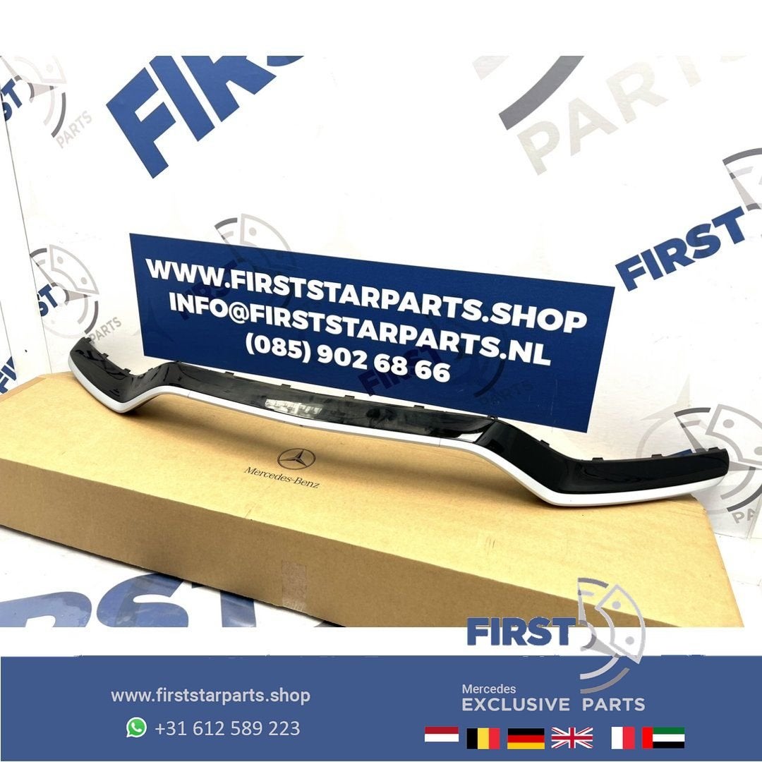 C63 AMG BUMPER SPOILER LIP A2058851674 C63s VOORBUMPER FRONT, Auto-onderdelen, Gebruikt, Carrosserie en Plaatwerk, -, Ophalen of Verzenden