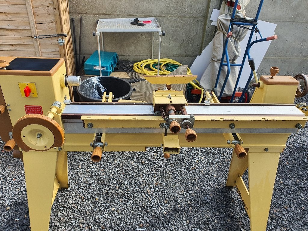Scheppach DMV-200 Houtdraaibank 230 W werk heel goed, Doe-het-zelf en Bouw, Ophalen, 1000 mm of meer, Zo goed als nieuw, Houtdraaibank
