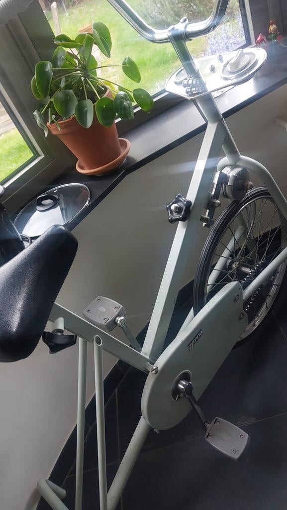 Vélo d'exercice vintage, salle de sport., Enlèvement