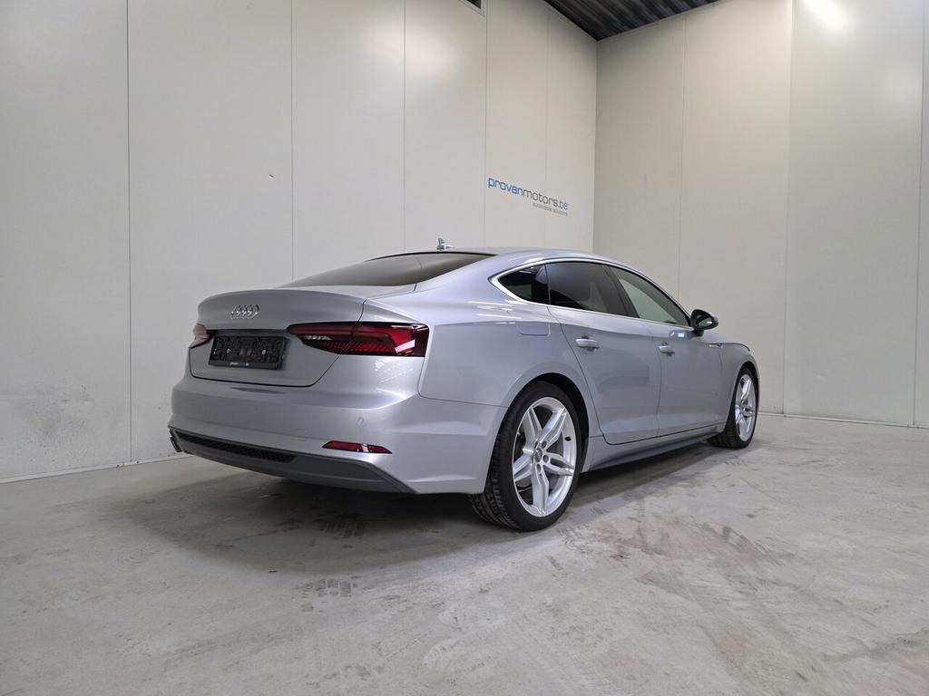 Audi A5 Sportback 1.4 TFSI Autom. - GPS - Topstaat! 1Ste Ei, 4 deurs, 4 cilinders, 0 kg, Navigatiesysteem
