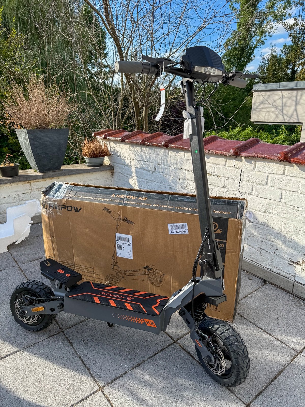 Trottinette electrique Kepow K2 kukirin, Enlèvement, Neuf, Autres marques
