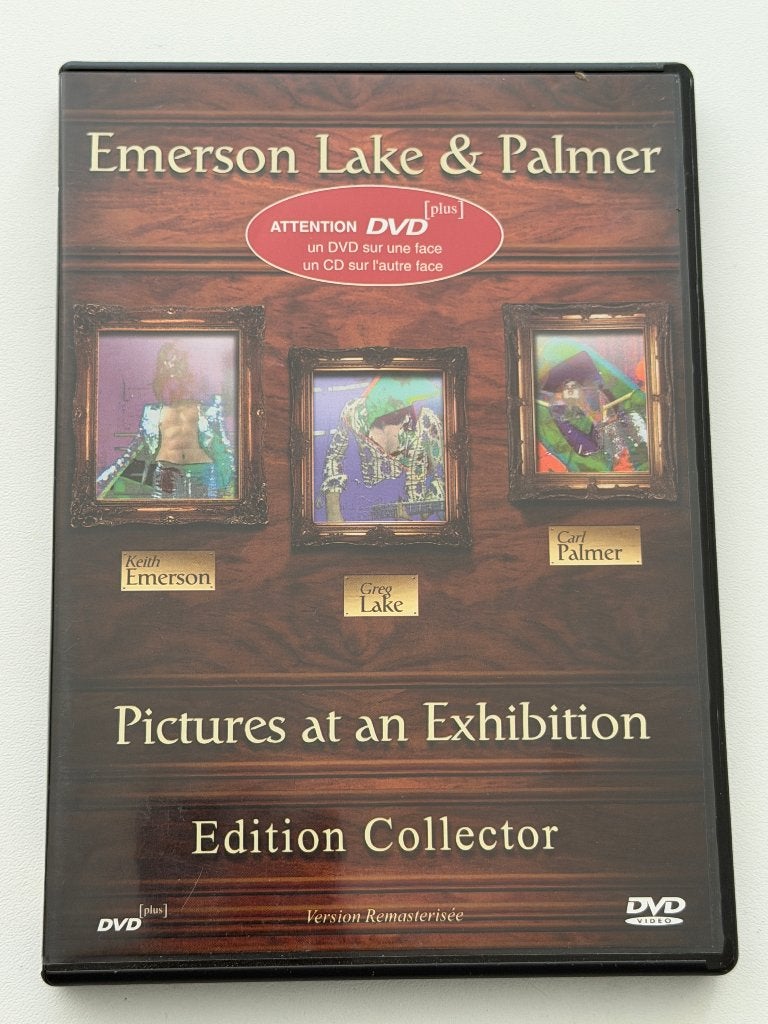 Emerson, Lake & Palmer – Pictures At An Exhibition (CD/DVD), Tous les âges, Enlèvement ou Envoi, Utilisé, Musique et Concerts