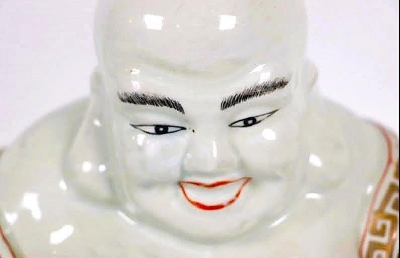 Bouddha en porcelaine., Enlèvement ou Envoi, Comme neuf