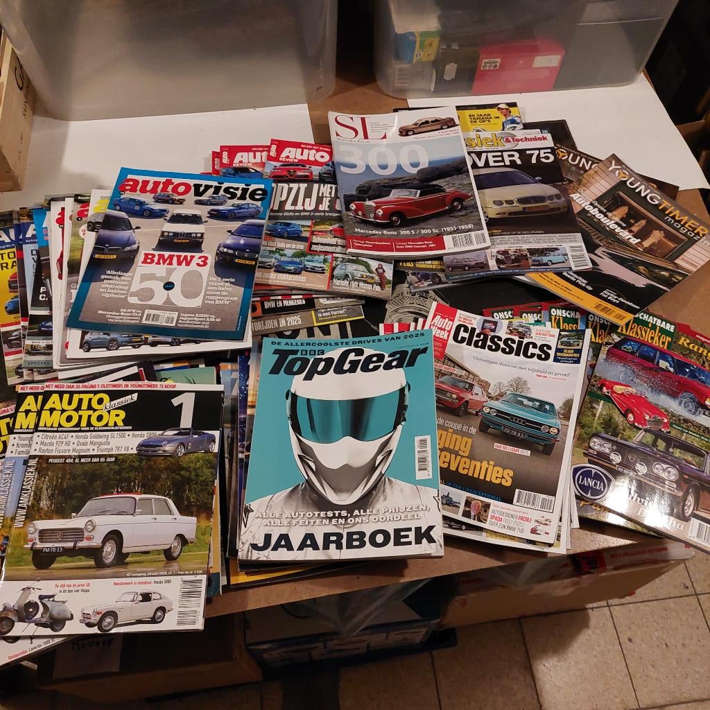 Lot autotijdschriften ( +/_ 40 ), Ophalen of Verzenden, Zo goed als nieuw, Overige merken