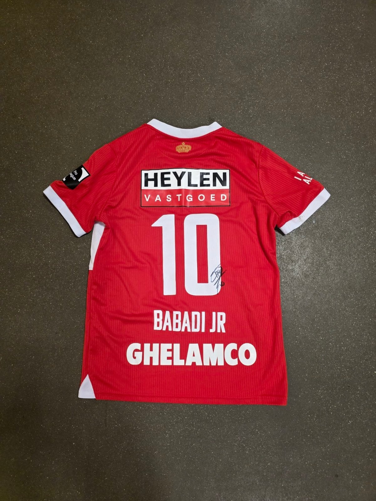 Match worn - Babadi / Royal Antwerp FC, Verzamelen, Ophalen, Shirt