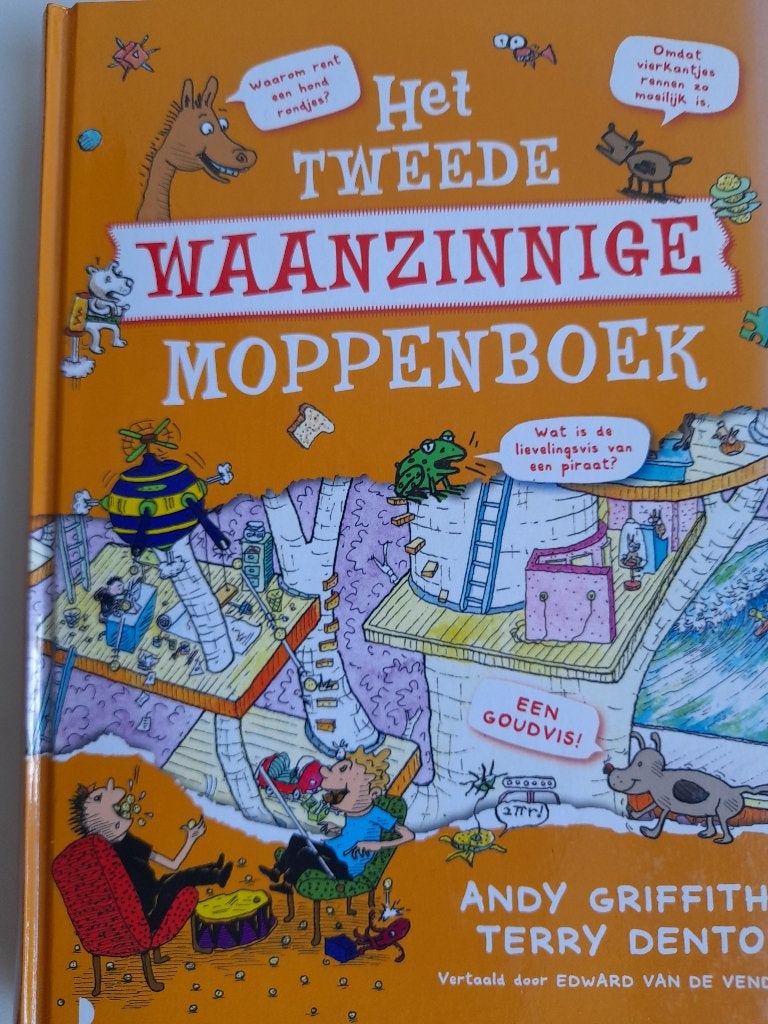 Het tweede waanzinnige moppenboek., Ophalen of Verzenden, Zo goed als nieuw