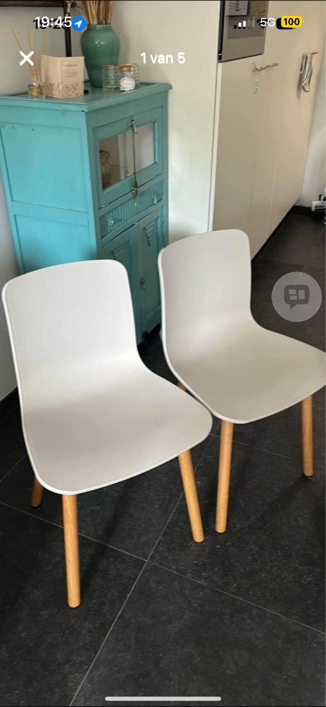 Vitra stoelen, Maison & Meubles, Chaises, Enlèvement ou Envoi, Autres couleurs, Design, Comme neuf