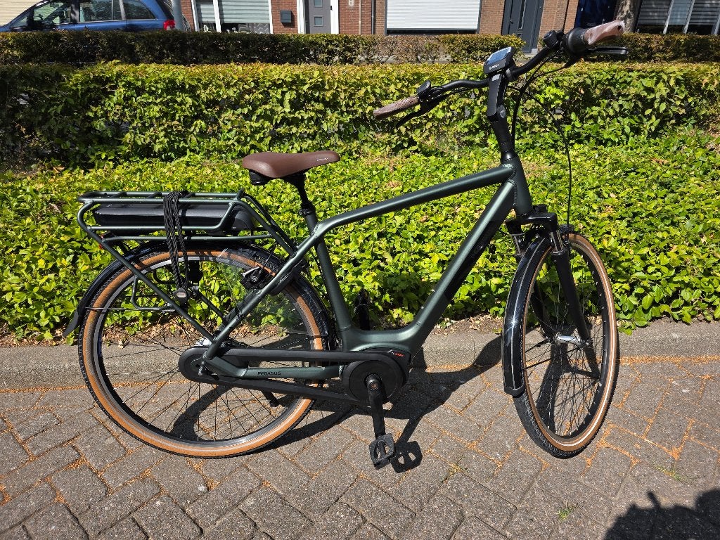 Pegasus elektrische heren fiets met Bosch middenmotor, Vélos & Vélomoteurs, Vélos électriques, Comme neuf, Autres marques, 51 à 55 cm