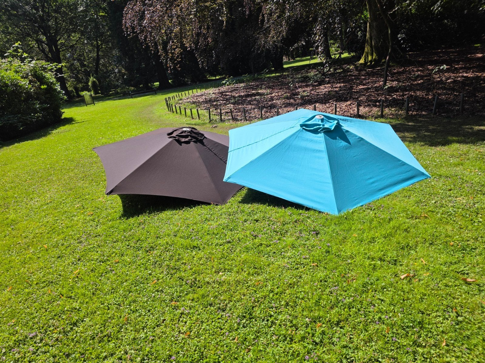 Système Paraflex d'Umbrosa 2 bras, Jardin & Terrasse, Parasols, Comme neuf, Parasol mural, Inclinable, Réglable, Étanche, Enlèvement