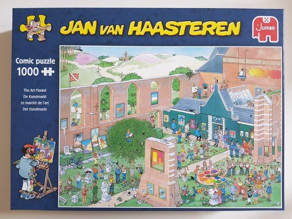Jan Van Haasteren 1000 stukjes, Ophalen of Verzenden, 500 t/m 1500 stukjes, Zo goed als nieuw, Legpuzzel