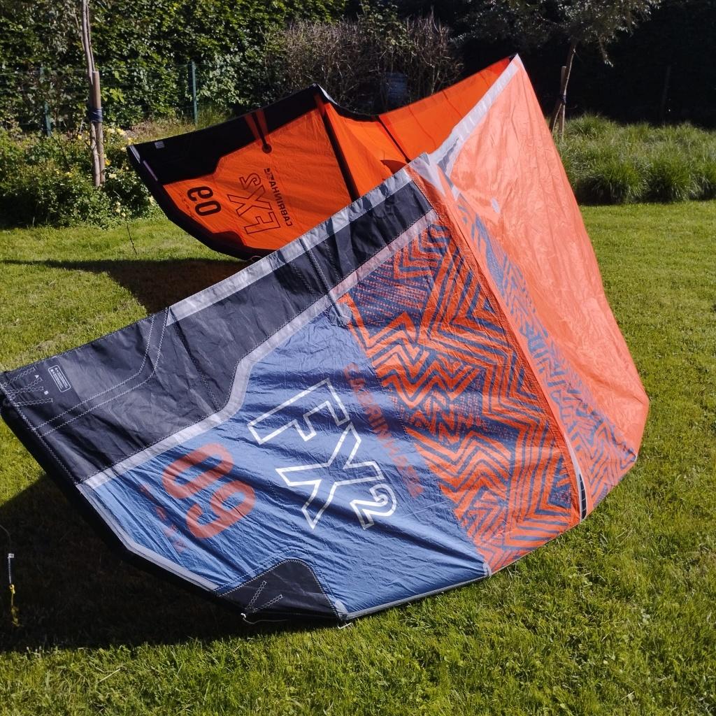 CABRINHA FX2 kite 9m – uitstekende staat, Watersport en Boten, Ophalen, Zo goed als nieuw, 9 m², Kite
