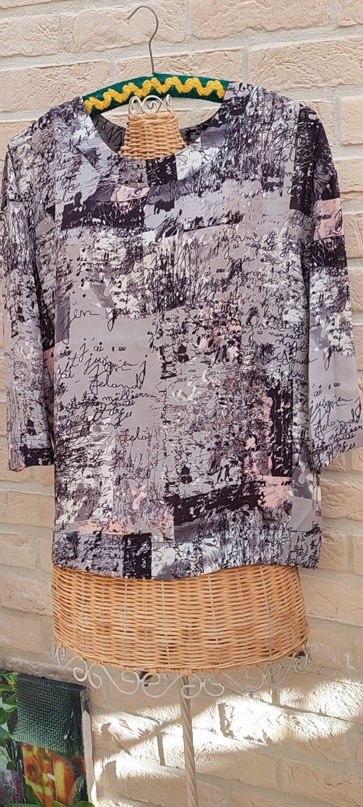bloesje maat 36/38 bleu bay strijkvrij, Kleding | Dames, Blouses en Tunieken, Meerkleurig, Ophalen of Verzenden, Zo goed als nieuw