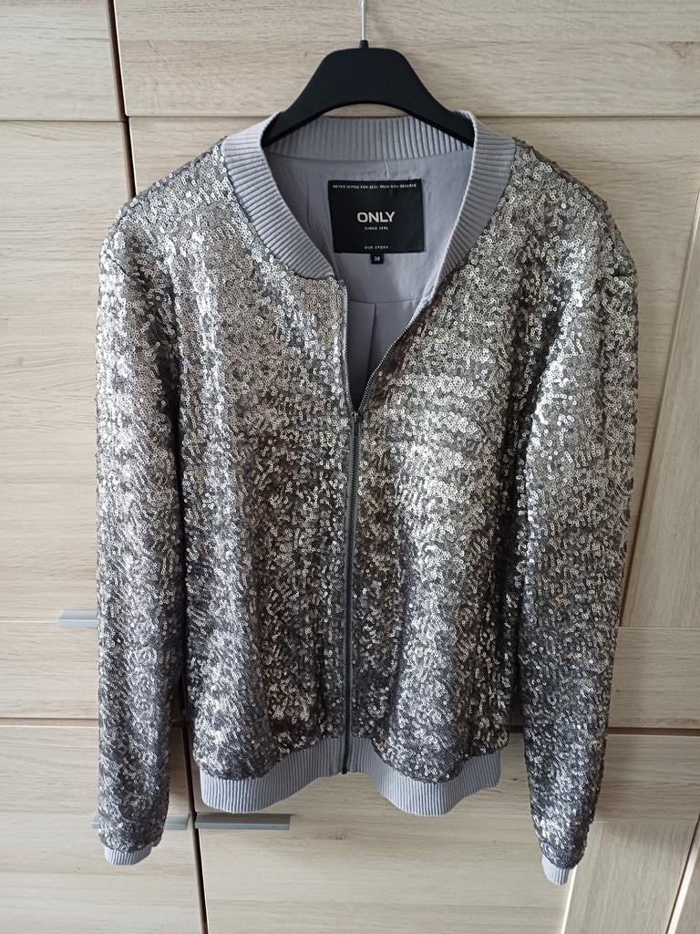 Glitter Cardigan van Only maat 38, Kleding | Dames, Ophalen, Maat 38/40 (M)