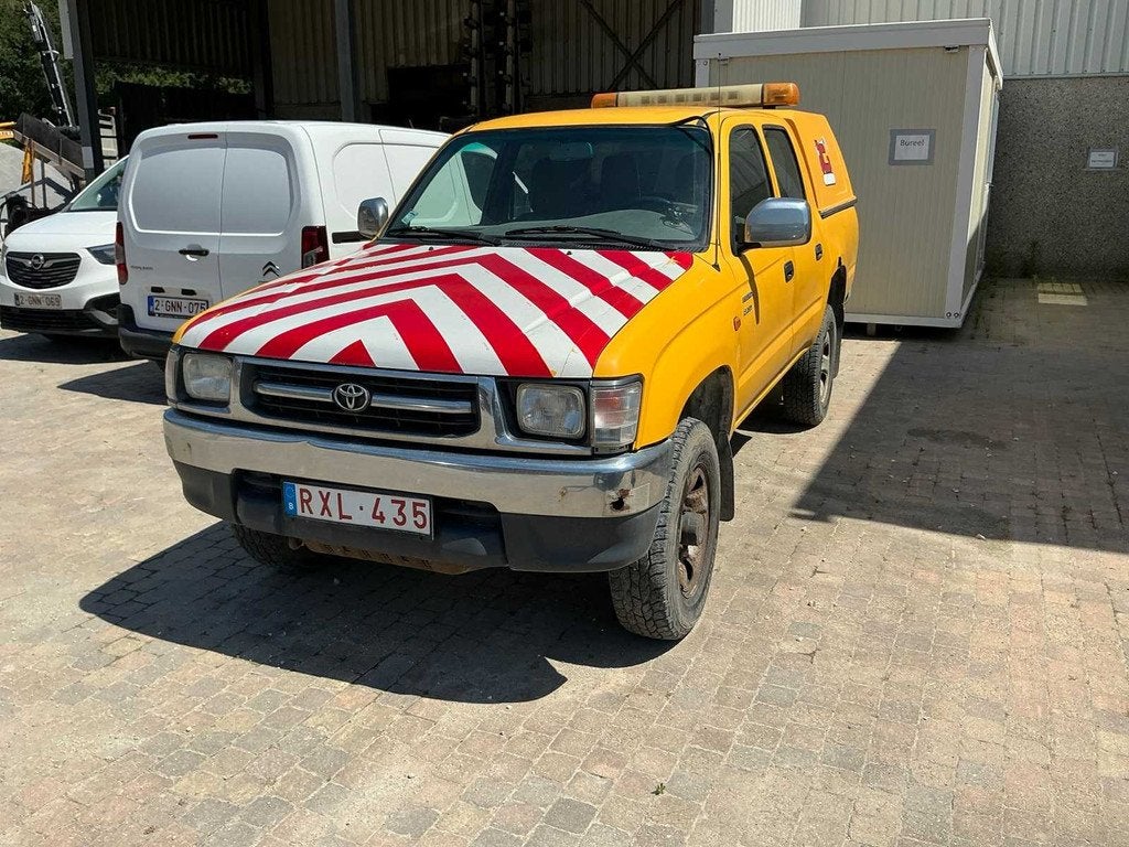 Toyota Hilux Bedrijfswagen, Auto's, Bestelwagens en Lichte vracht, Bedrijf, Toyota, Diesel, Gebruikt