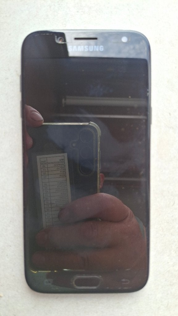 Samsung Galaxy J5 Dual Sim DEFECT start scherm blijft zwart, Ophalen, Niet werkend, Zwart