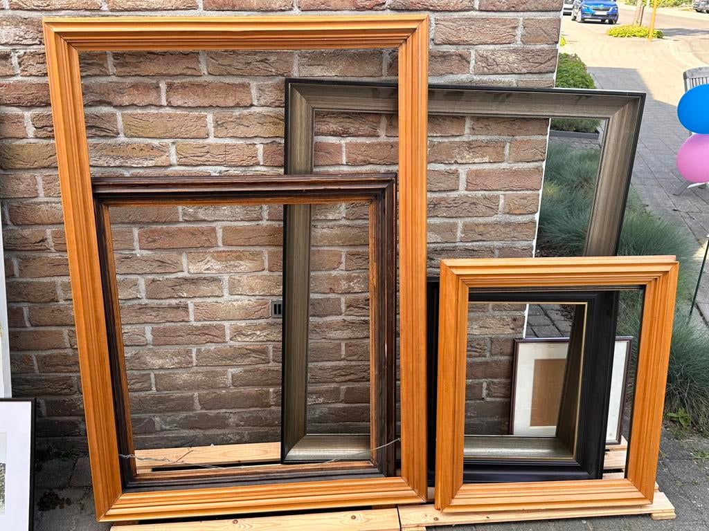 Lot kaders, Antiek en Kunst, Ophalen