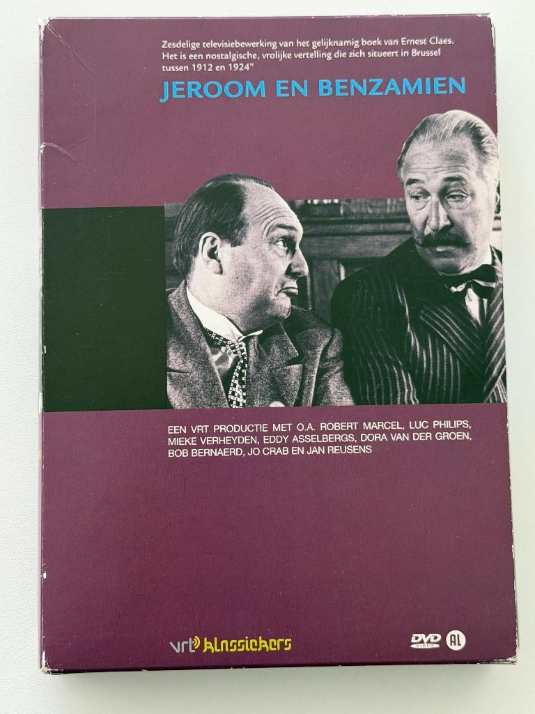 VRT Klassiekers - Jeroom & Benzamien DVD, Gebruikt, Alle leeftijden, Boxset, Ophalen of Verzenden