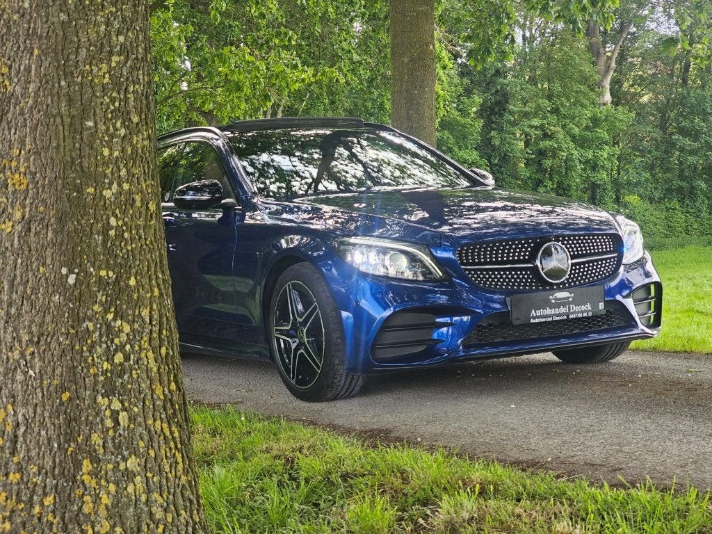 Mercedes Classe C C220 Diesel | Pack AMG | Tête haute | PANO, Autos, Cuir, Achat, 143 kW, Euro 6