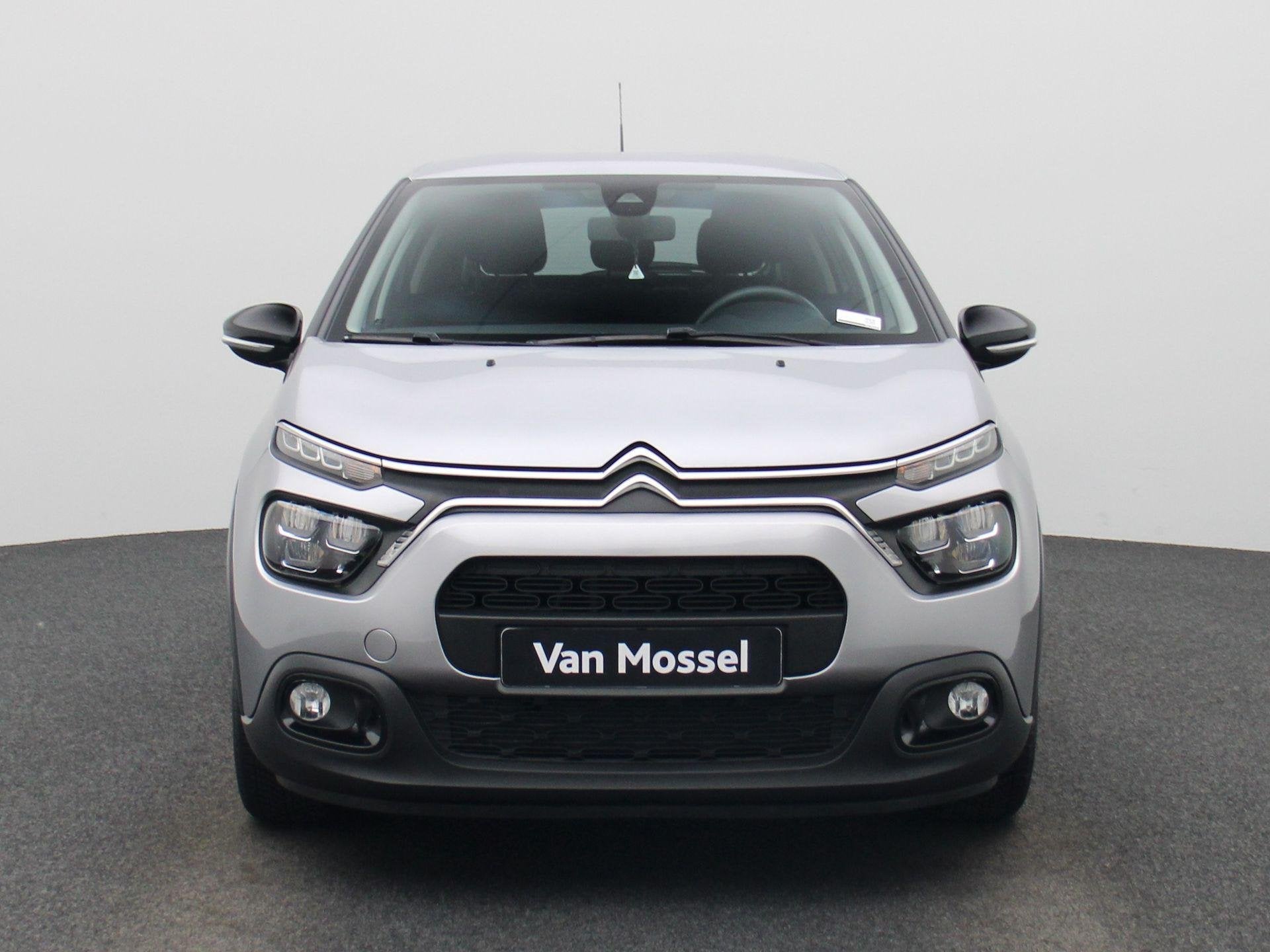 Citroën C3 1.2 Feel, Argent ou Gris, Entreprise, Boîte manuelle, Noir