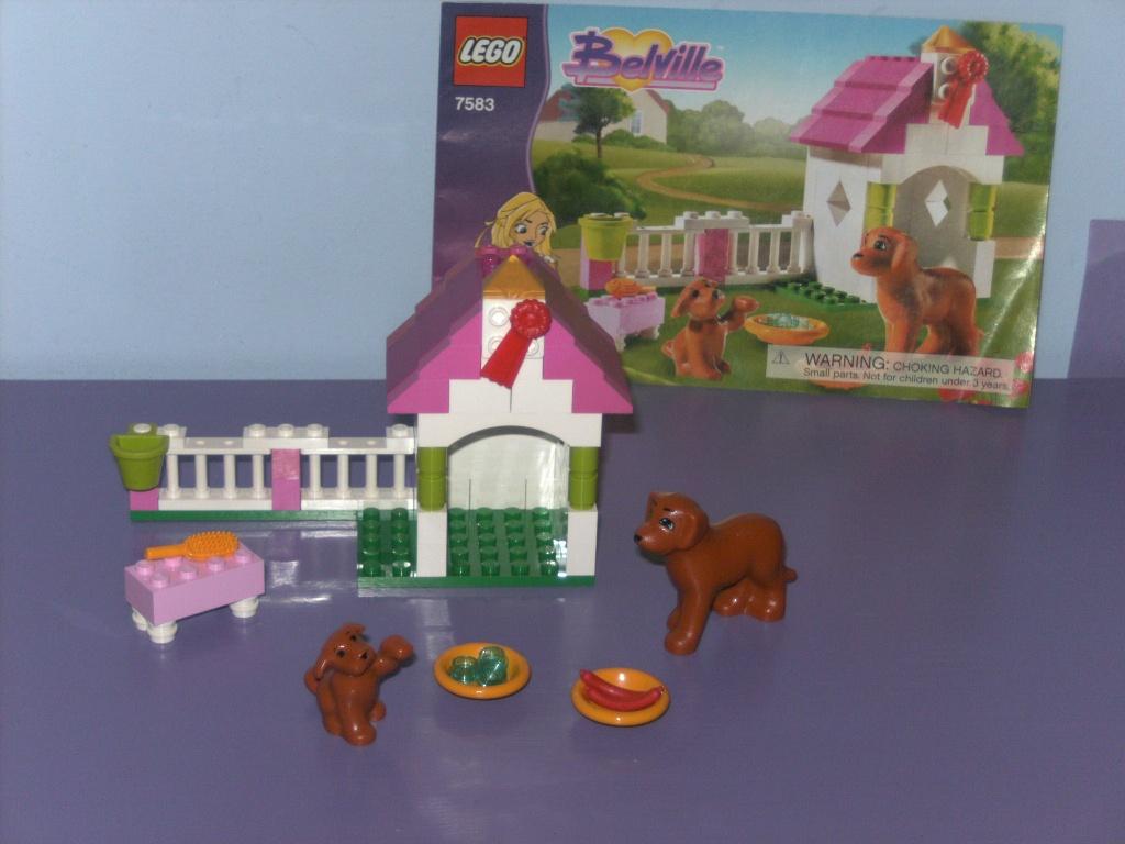 Lego belville: speelse puppy., Kinderen en Baby's, Speelgoed | Duplo en Lego, Gebruikt, Lego, Ophalen of Verzenden, Compleet